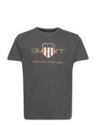 D2. Archive Shield Ss T-Shirt Grey GANT