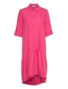 Avaligz Ss Dress Pink Gestuz