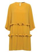 Ellora Kristelle Dress Bz Yellow Bruuns Bazaar