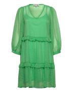 Josephine Dress Green A-View