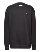 Textured Crew Neck Sweat Black Penfield