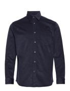 Slhregbenjamin Cord Shirt Ls W Navy Selected Homme