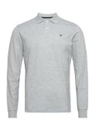 Slim Fit Logo Ls Grey Hackett London