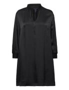 D1. Stand Collar Dress Black GANT