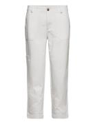 Women Pants Woven Regular White Esprit Casual