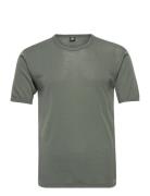 Dovre Wool T-Shirt Green Dovre