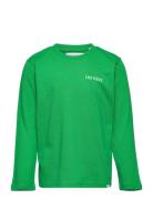 Diego Ls T-Shirt Kids Green Les Deux