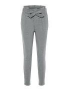 Vmeva Hw Loose Paperbag Pant Noos Grey Vero Moda