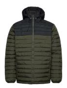 Repreve ? Rib Stop Quilted Jacket T Khaki Knowledge Cotton Apparel