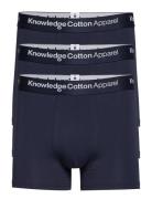 3-Pack Underwear - Gots/Vegan Blue Knowledge Cotton Apparel