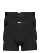 2-Pack Underwear - Gots/Vegan Black Knowledge Cotton Apparel