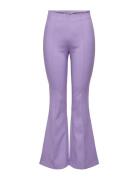 Onlastrid Life Hw Flare Pin Pant Cc Tlr Purple ONLY