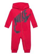 Baby French Terry All Day Play Coverall / Nkn All Day Play C Red Nike