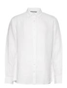 Linen Shirt White Sebago