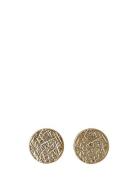 Wynonna Recycled Rustic Earrings Gold-Plated Gold Pilgrim