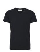 Cflincoln V-Neck Tee Black Casual Friday