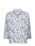 Cotton Blouse With Floral Print Patterned Esprit Casual