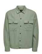 Onskennet Ls Linen Overshirt Noos Green ONLY & SONS