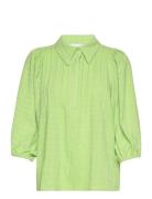 Halnamw Blouse Green My Essential Wardrobe