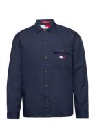 Tjm Classic Solid Overshirt Navy Tommy Jeans