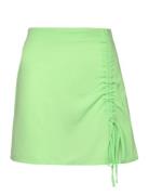 Onlnova Lux May Ruching Skirt Solid Ptm Green ONLY