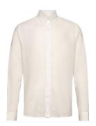Linen/Cotton Shirt L/S White Lindbergh