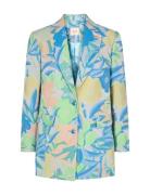 Sp Kenal Botanic Jacquard Blazer Patterned MOS MOSH