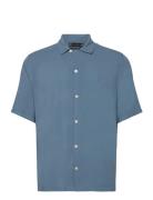 Venice Ss Shirt Blue AllSaints