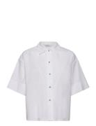 Vilde Ss Shirt Gots White Basic Apparel