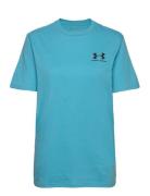 Ua M Sportstyle Lc Ss Blue Under Armour