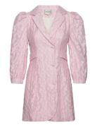 Talia Blazer Dress Pink MAUD