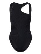 Second Wave Cut-Out Piece Black Seafolly
