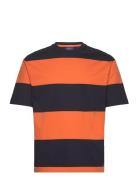 Block Stripe T-Shirt Orange GANT