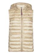 Feminine Lw Down Vest Beige Tommy Hilfiger