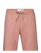 Slhregular-Brody Linen Shorts Noos Red Selected Homme