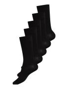 5-Pack Men Bamboo Basic Socks Black URBAN QUEST