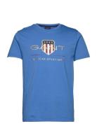 D2. Archive Shield Ss T-Shirt Blue GANT