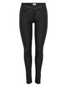 Onlanne K Mid Waist Coated Pnt Noos Black ONLY