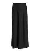 Viellette Hw Long Skirt - Noos Black Vila