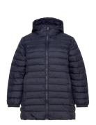 Carnew Tahoe Quilted Hood Coat Otw Navy ONLY Carmakoma