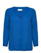 Vilucy L/S Shirt - Noos Blue Vila