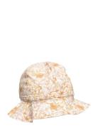 Fiona Poplin Hat Baby Cream Müsli By Green Cotton