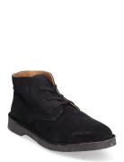 Slhriga New Suede Chukka Boot B Black Selected Homme