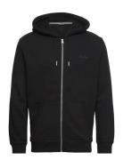 Essential Logo Zip Hoodie Black Superdry