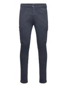 Jaan Trousers Slim Hypercargo Color Navy Replay