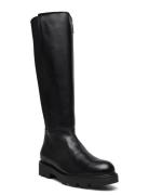 Biaothilia Knee High Elastic Boot Black Bianco