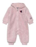 Hooded Rompers Pink Champion