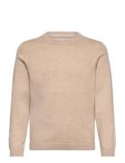 Knit Cotton Sweater Beige Mango