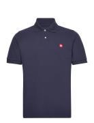 Seb Pique Polo Navy Double A By Wood Wood