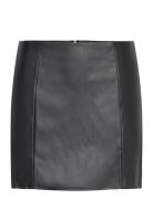 Onlleni Faux Leather Slit Skirt Pnt Noos Black ONLY